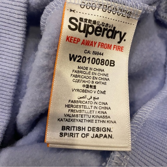 Superdry hoody lilac 4 - Picture 3 of 11